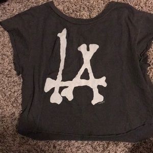 BRANDY MELVILLE LA LOS ANGELES CROP TOP